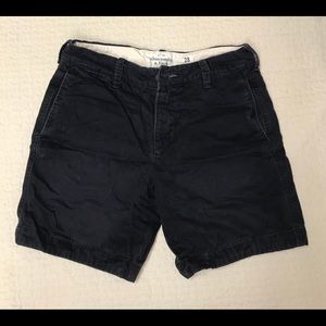 Abercrombie & Fitch Dark Blue Shorts